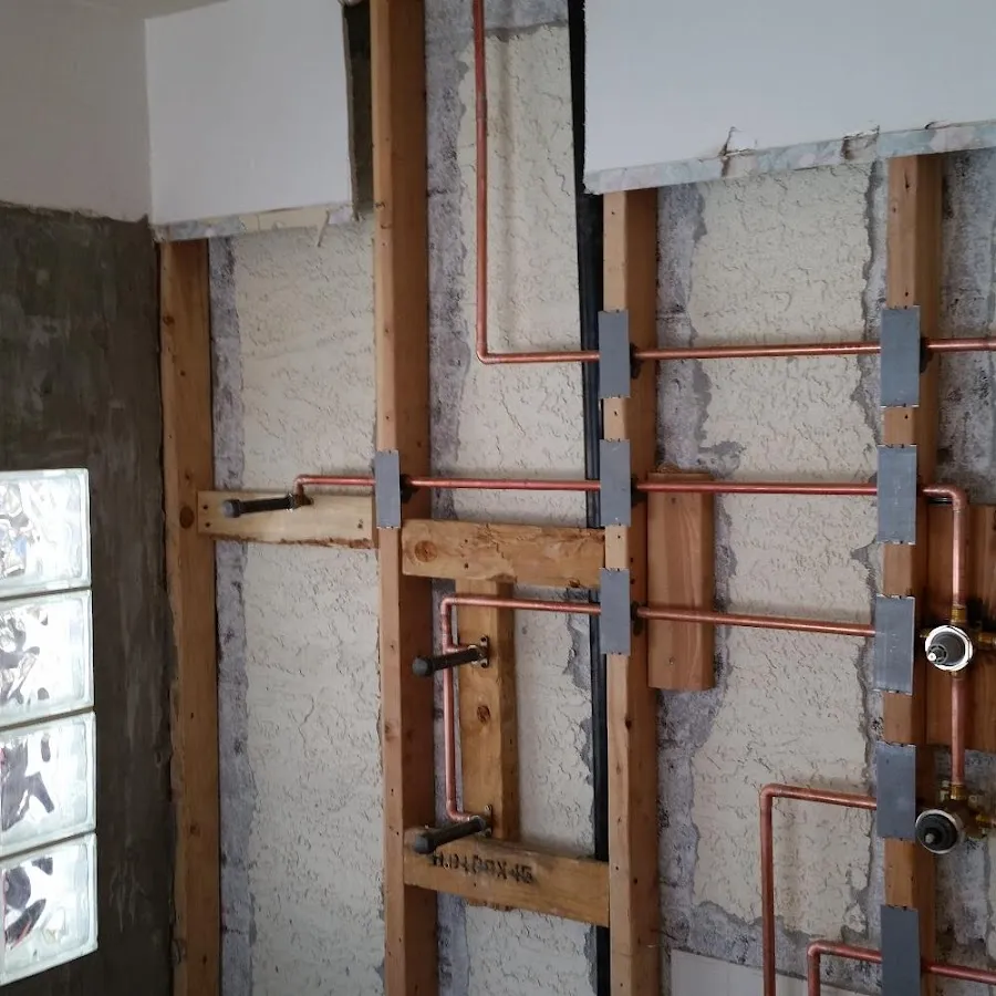 Copper pipe installation for Repiping in Albion
